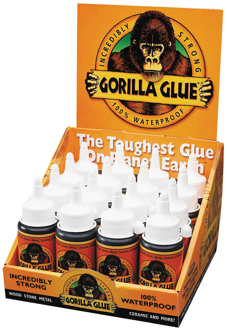 Gorilla Glue 6202001 Wood Glue, 4 oz bottle