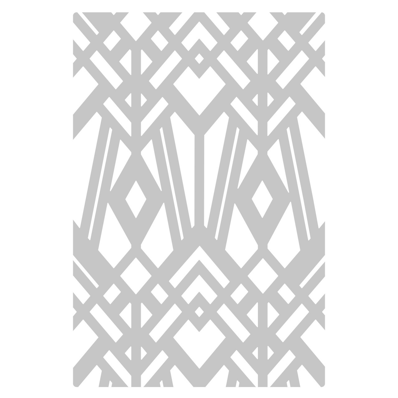  Sizzix Multi-Level Textured Impressions Embossing Folder Fan  Tiles by Jennifer Ogborn, 665746