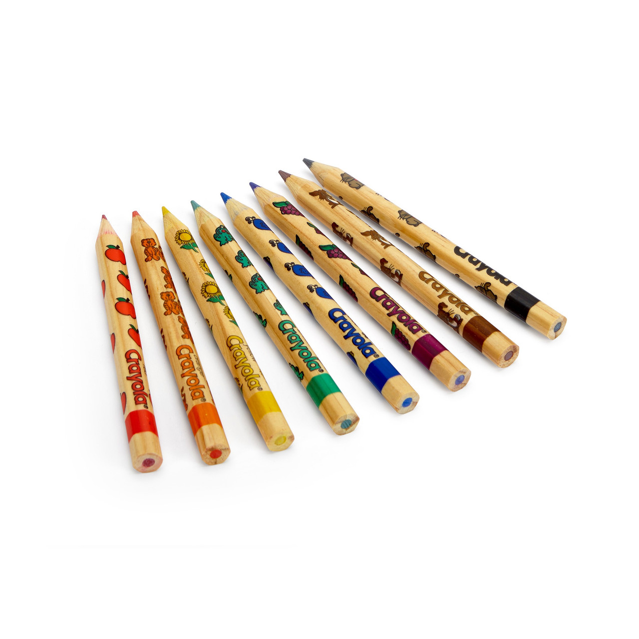 Crayola Write Start Colored Pencils-8/Pkg Long 68-4108 - GettyCrafts
