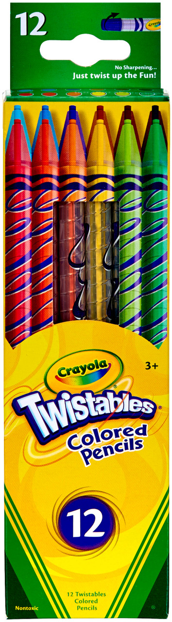 Crayola 68-4012 Colored Pencils, 12-Count, Pack of 1, Assorted Colors