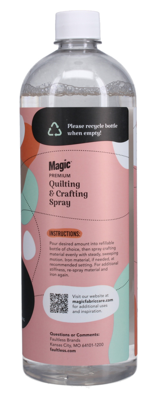 Faultless Magic Premium Quilting & Crafting Spray 1gallon