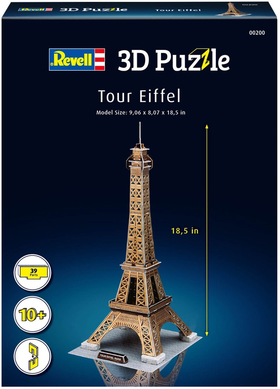 Carrera-Revell 3D Puzzle-Eiffel Tower 02009091 - GettyCrafts