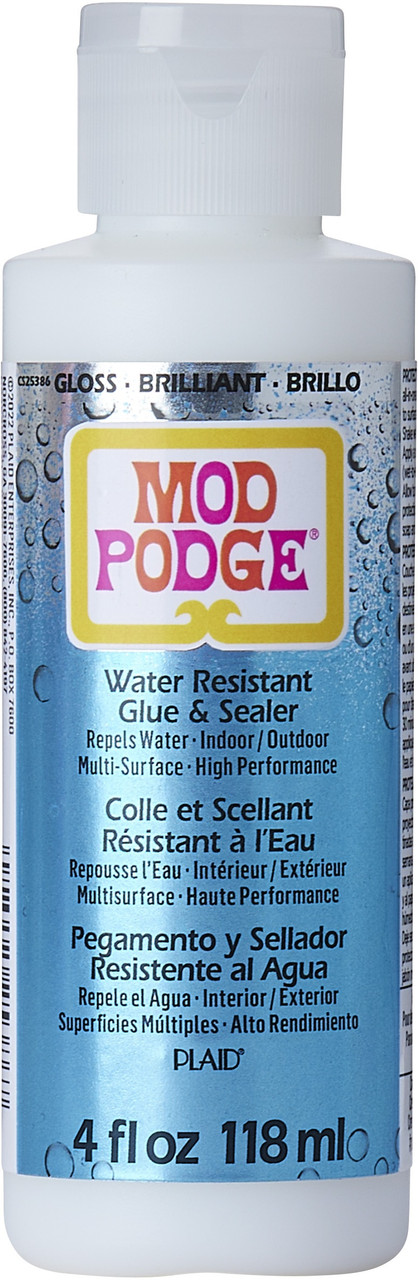 Mod Podge VS Water Seal Spray 