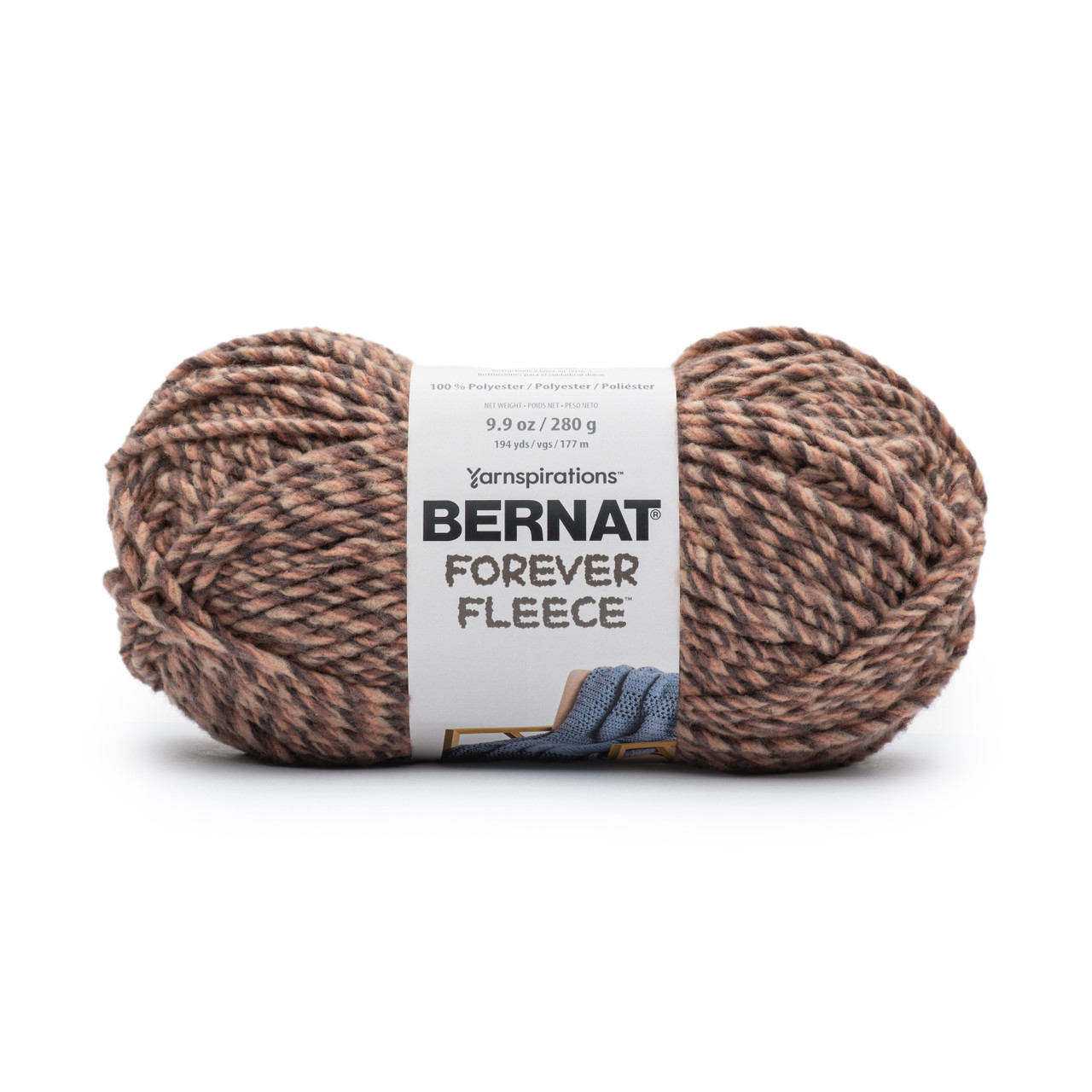 2 Pack Bernat Forever Fleece Yarn-Corduroy 166061-61028 - GettyCrafts