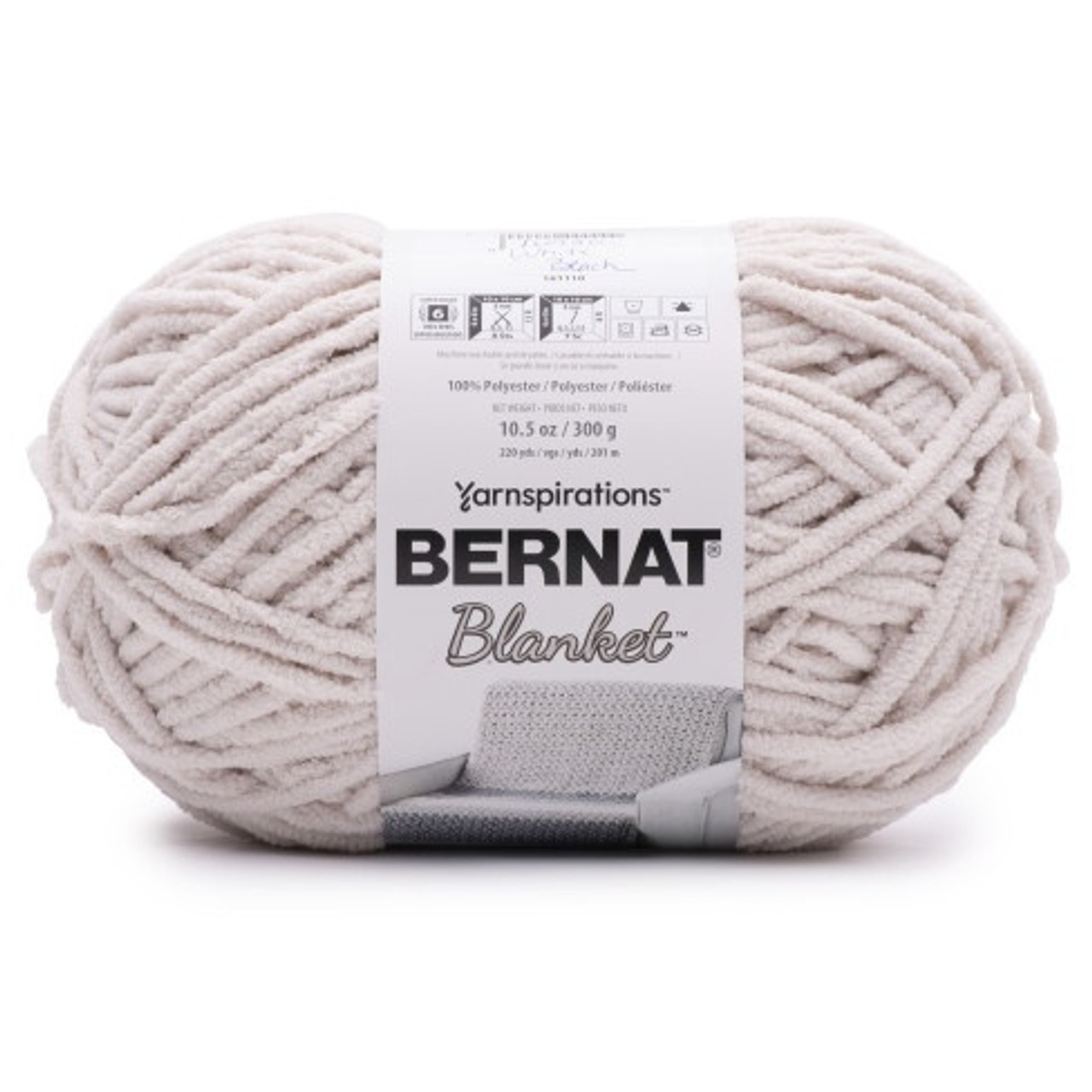 Bernat Blanket Big Ball Yarn-White Beach 161110-10930 - GettyCrafts