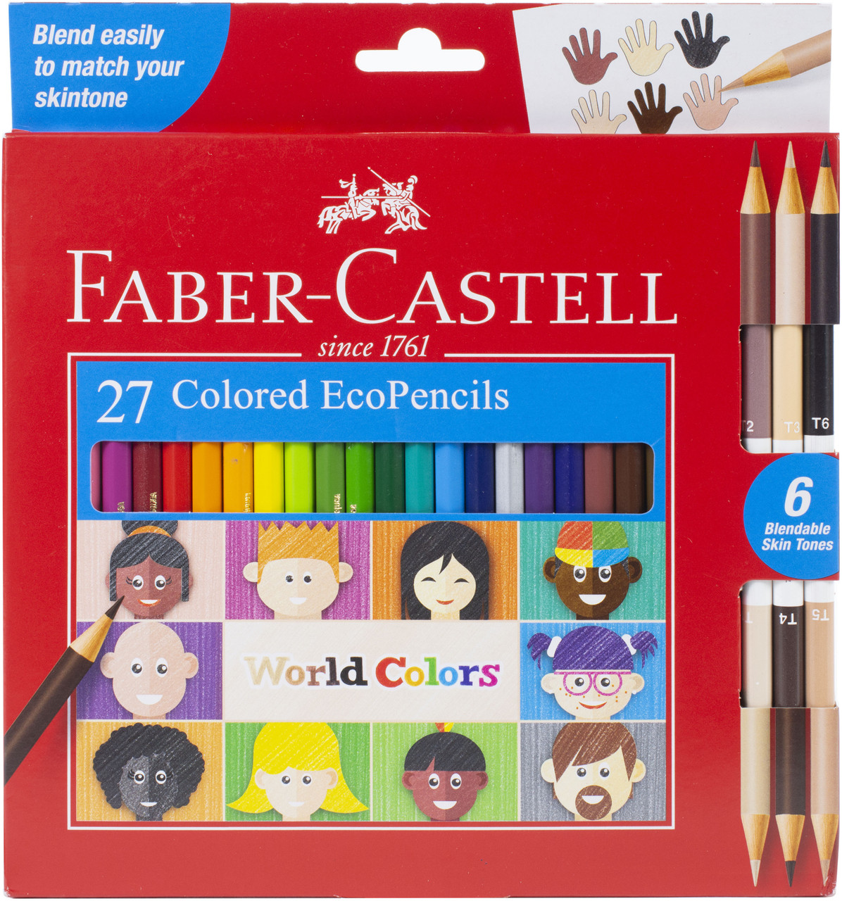 Faber-Castell World Colors 27 EcoPencils