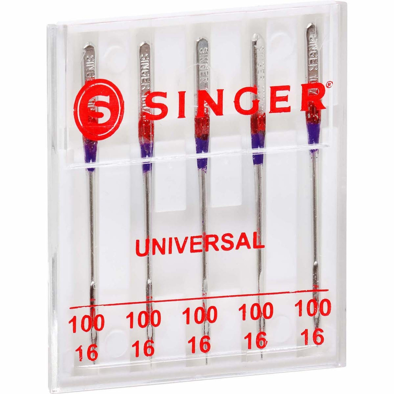 Singer Needles, Universal, Regular Point - 5 needles