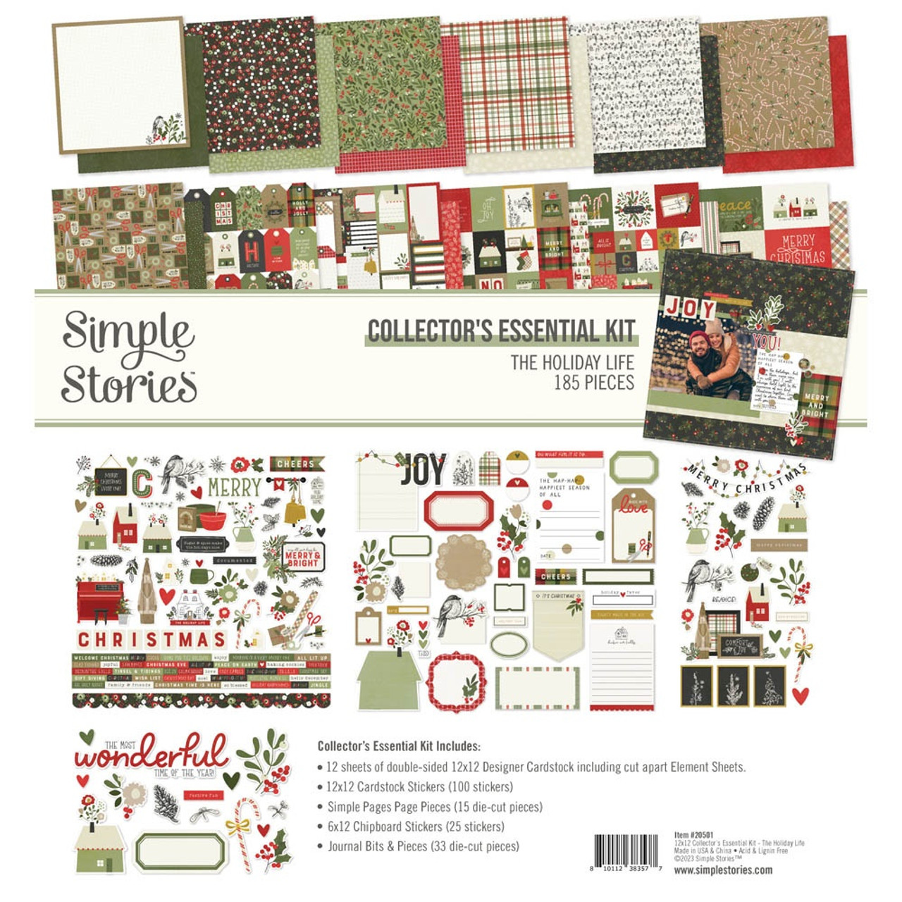 Simple Stories 12x12 My Story Collector's Essential Kit