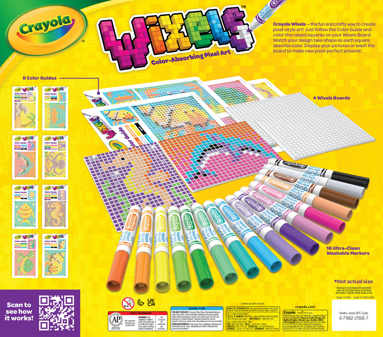 Shop Crayola Wixels Ocean Color-absorbing Pixel Art Kit Online in