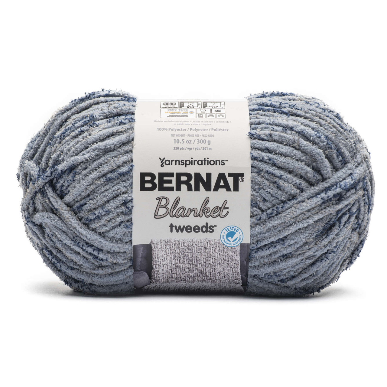 Bernat Blanket Tweeds Yarn Sea Tweed