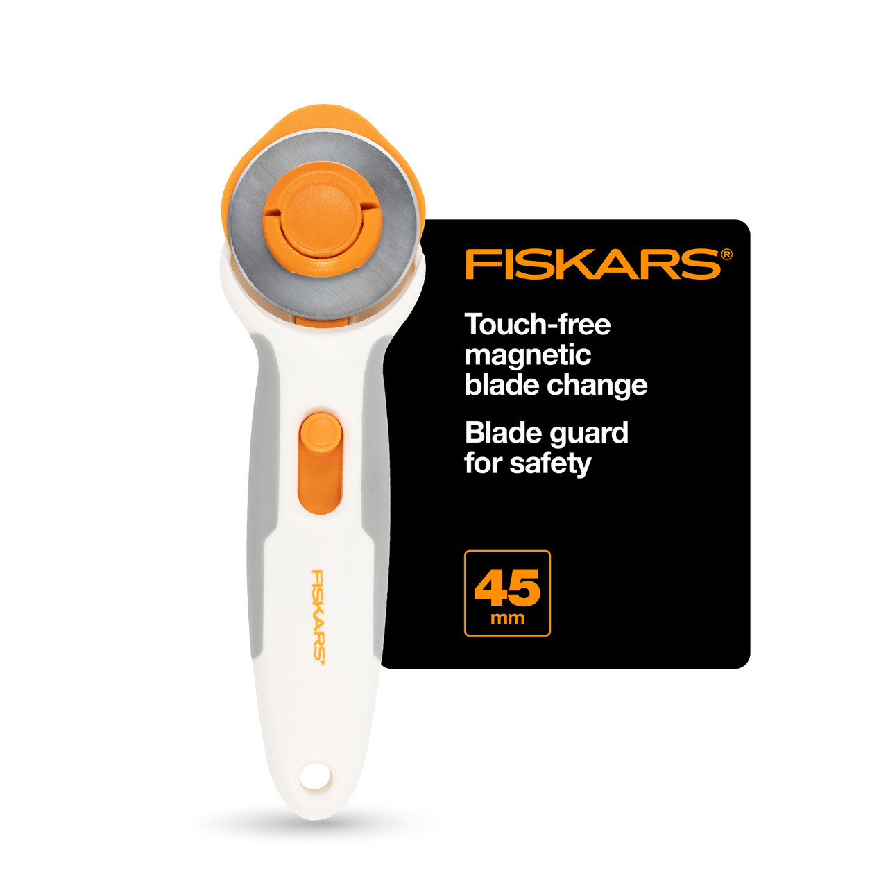 Fiskars Titanium Softgrip Comfort Loop Rotary Cutter 45mm-W/Easy Blade  Change