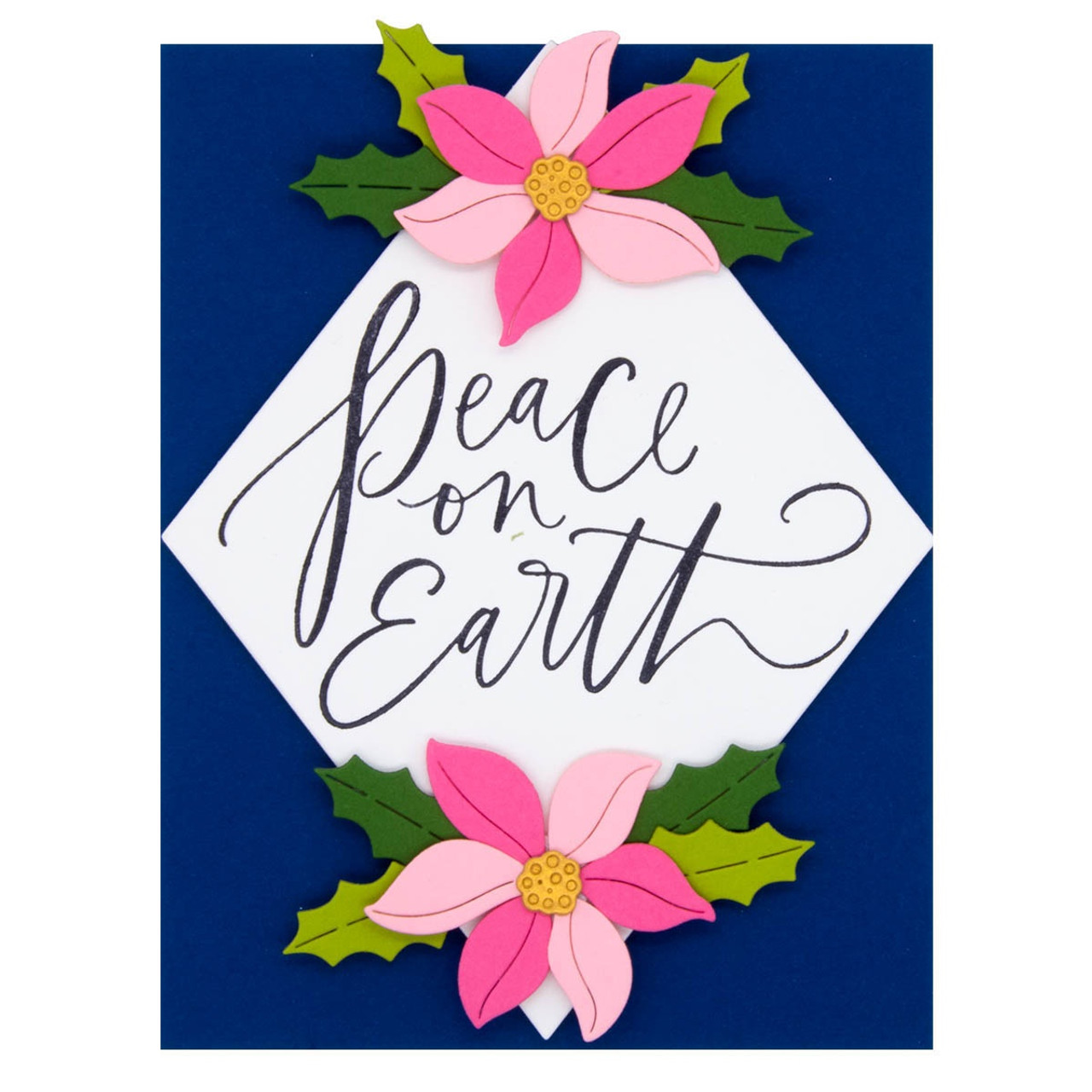 Spellbinders BetterPress Letterpress System Press Plate-Peace On Earth -  813233036520