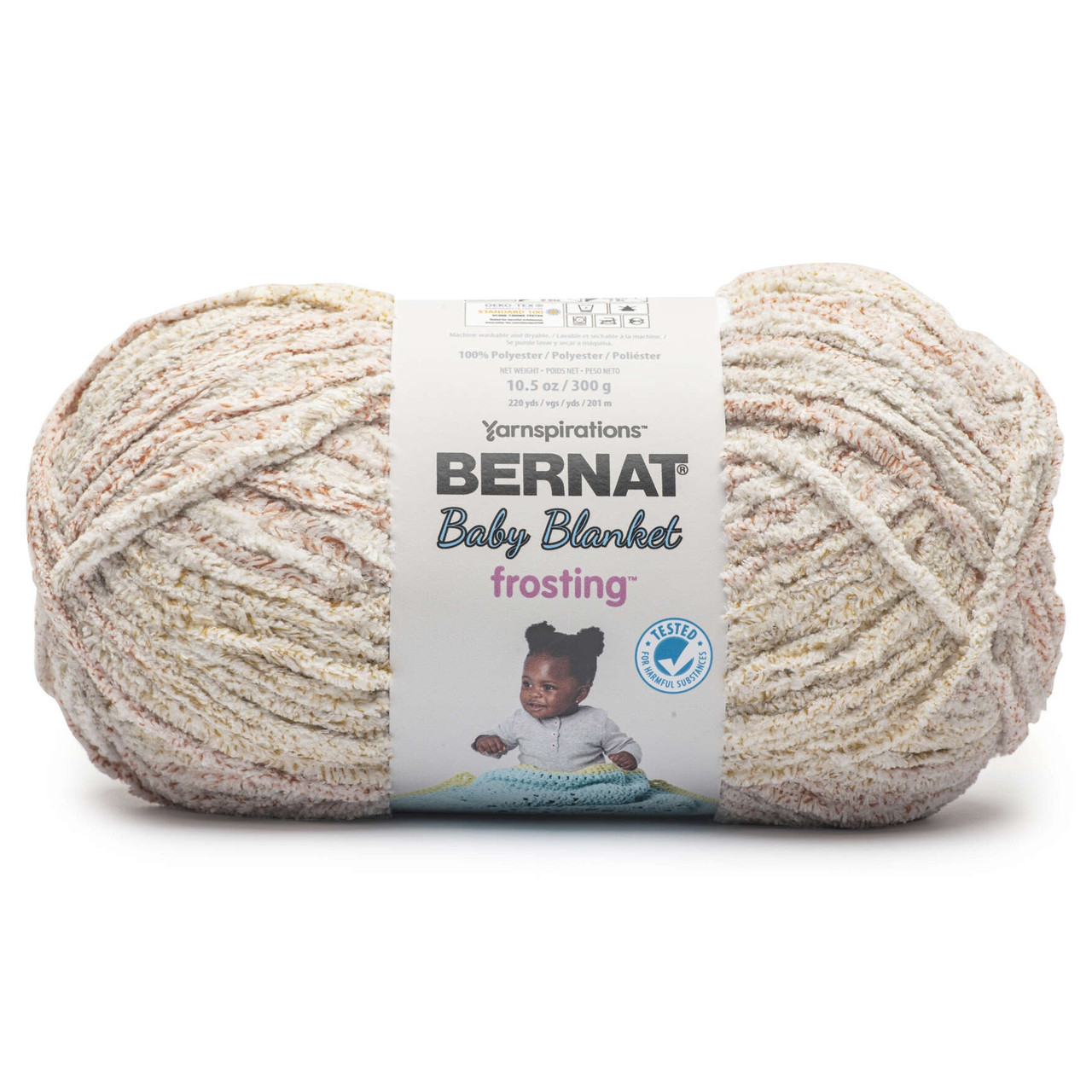 Baby Blanket Yarn by Bernat, Machine Wash & Dry Blanket Yarn