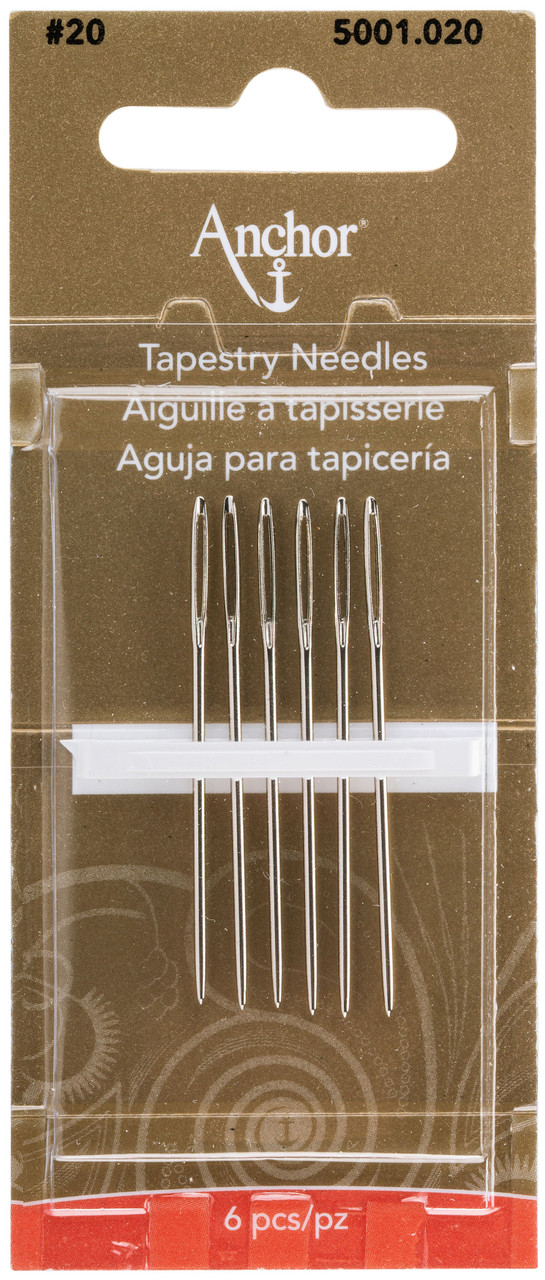 Anchor Tapestry Hand Needles 6/Pkg-Size 22