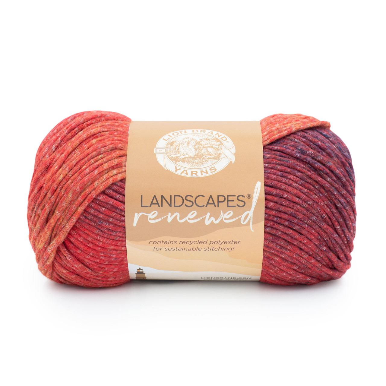 Lion Brand Landscapes Renewed Yarn-Fiesta 542-213T - GettyCrafts