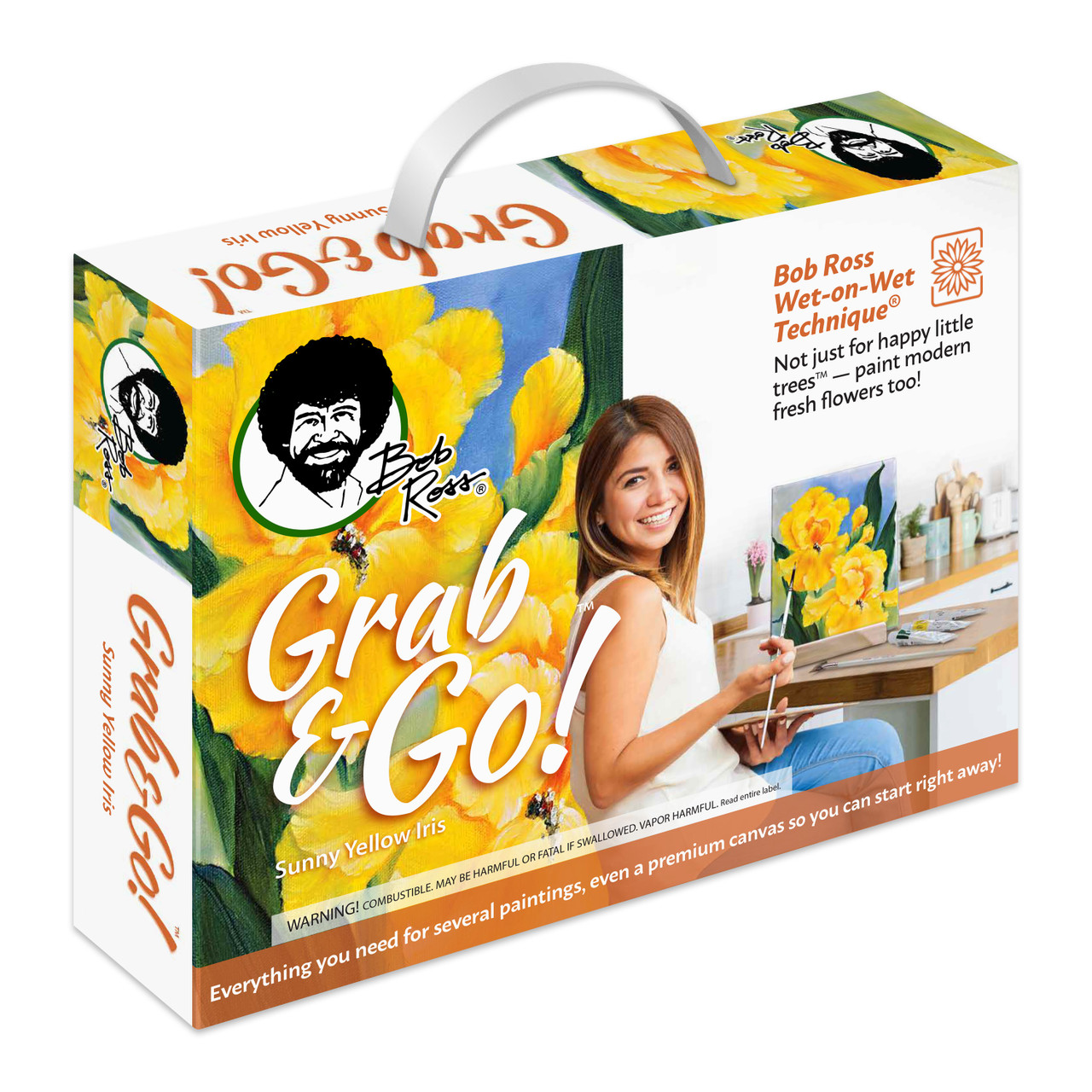 Bob Ross Flower Painting Set 