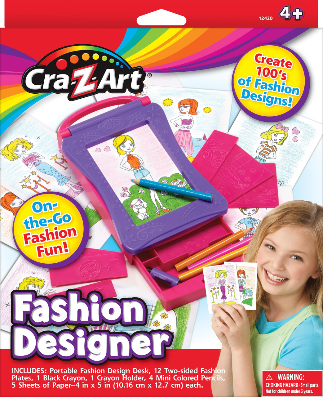 Cra-Z-Art Cra-Z-Loom Rubber Band Loom Kit-Unicorn And Neon Assortment  191284 - GettyCrafts