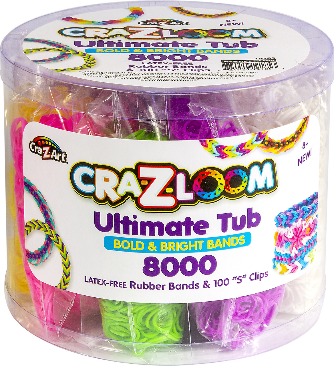 Cra-Z-Art Cra-Z-Loom Rubber Band Loom Kit-Unicorn And Neon