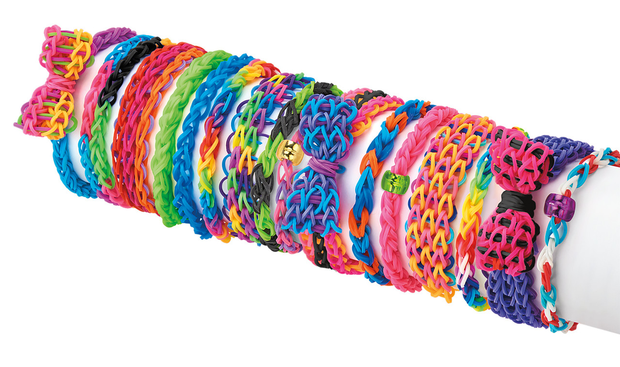 Cra-Z-Art Cra-Z-Loom Rubber Band Loom Kit-Unicorn And Neon Assortment  191284 - GettyCrafts