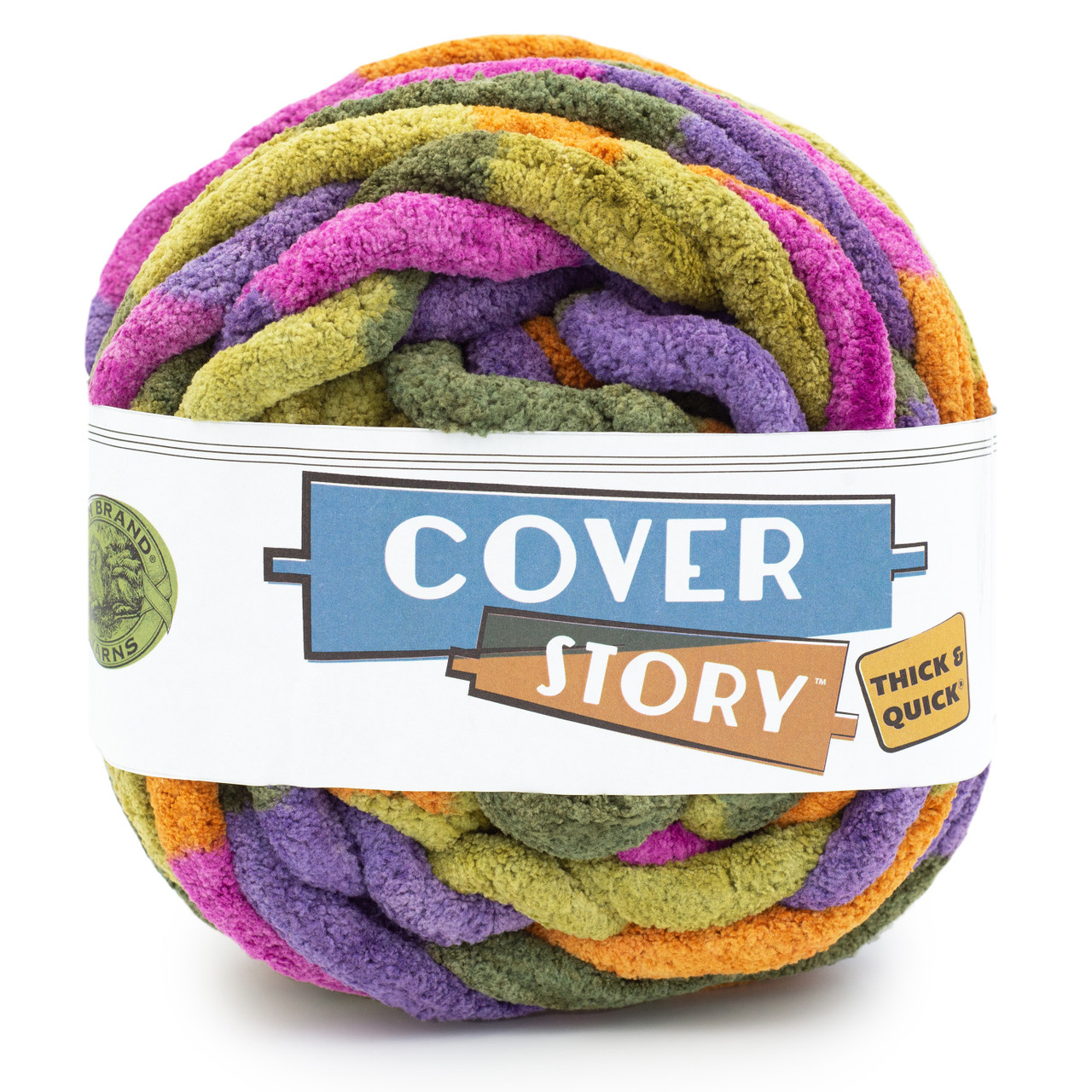 Lion Brand Cover Story Thick & Quick Yarn-Coastline 535-205 - GettyCrafts