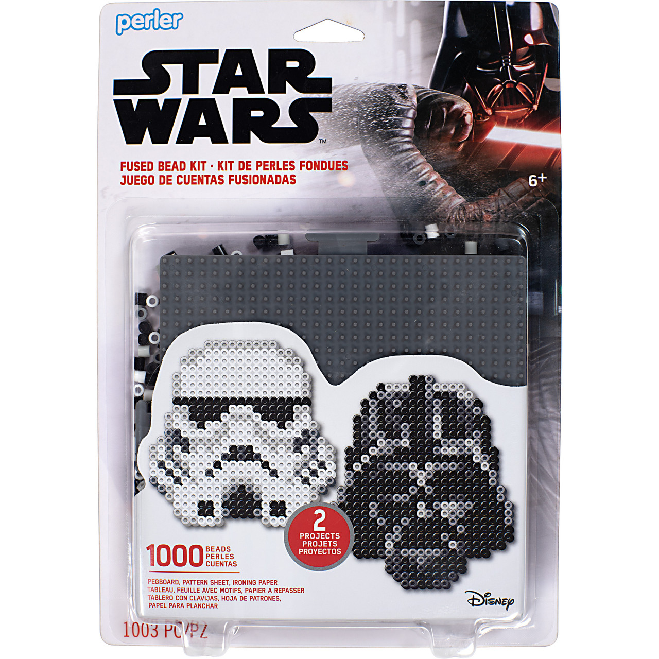 Perler Star Wars Deluxe Box Fused Bead Kit, Ages 6 and up, 4504 Pieces
