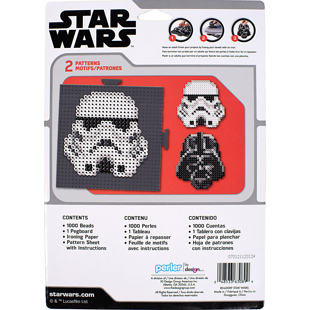 Perler Fused Bead Kit Box Deluxe Star Wars