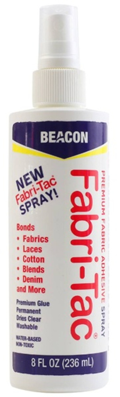 Beacon Fabri-Tac Premium Fabric Adhesive Spray-8oz TSPOZB04 - GettyCrafts