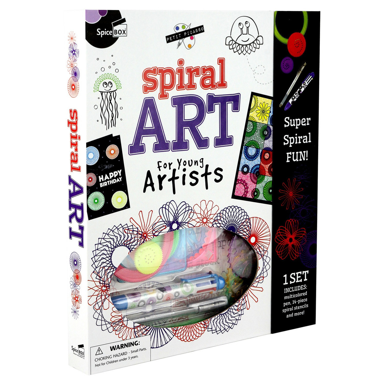  SpiceBox Children's Art Kits Petit Picasso Crayon Art