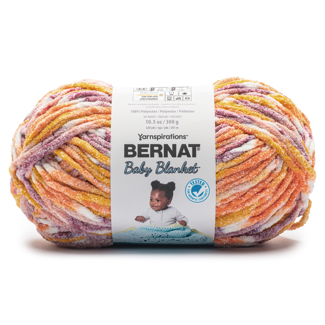 Bernat baby 2025 blanket yarn weight