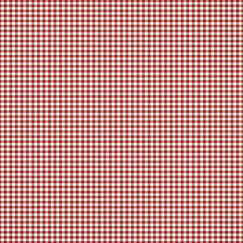 25 Pack - Simple Vintage Autumn Breeze Double-Sided Cardstock 12"X12"-Garnet Gingham - 5A00328C-25117