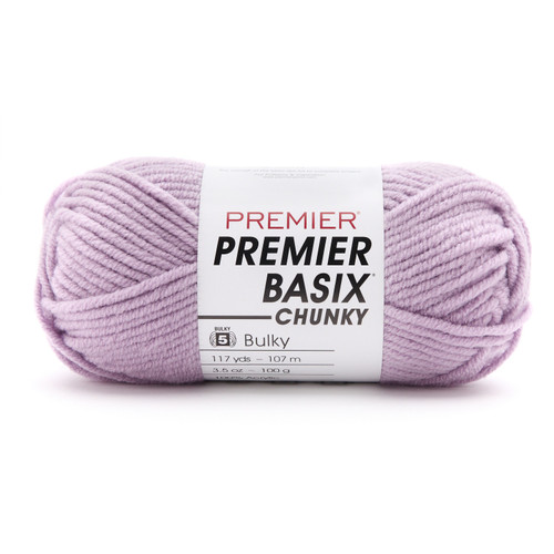 Premier Basix Chunky Yarn-Thistle - 1145-1H7VV - 840166863213 Premier Basix Chunky Yarn-Thistle - 1145-1H7VV - 840166863213