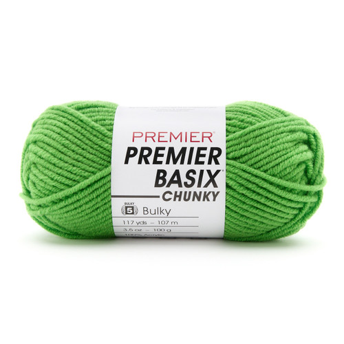 3 Pack - Premier Basix Chunky Yarn-Spring Green - 1145-1H7ST - 840166863312 3 Pack - Premier Basix Chunky Yarn-Spring Green - 1145-1H7ST - 840166863312