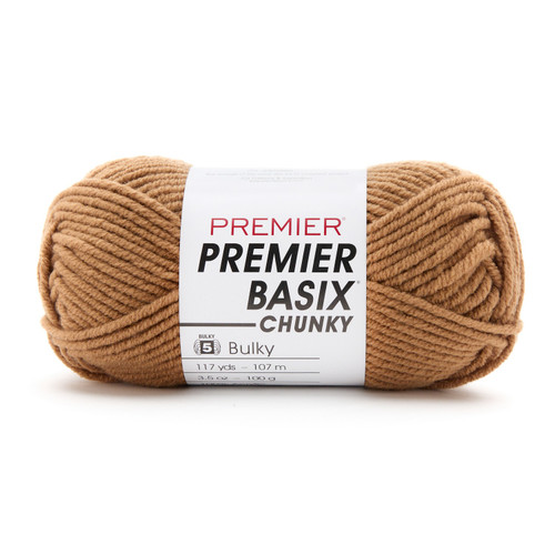 Premier Basix Chunky Yarn-Butterscotch - 1145-1H7S0 - 840166863152
