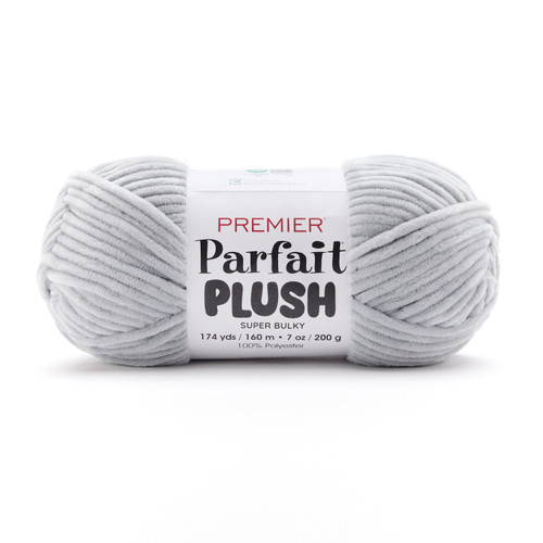 Premier Parfait Plush Yarn-Pale Gray - 5A0036N8-1H7TW - 840166864395