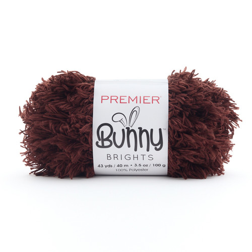 3 Pack - Premier Bunny Brights Yarn-Chocolate - 5A0036N7-1H7TY - 840166860748