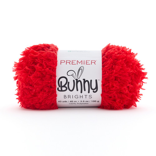 3 Pack - Premier Bunny Brights Yarn-Poppy - 5A0036N7-1H7SQ - 840166860786