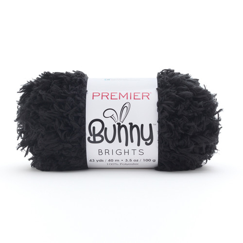 3 Pack - Premier Bunny Brights Yarn-Black - 5A0036N7-1H7T9 - 840166860755