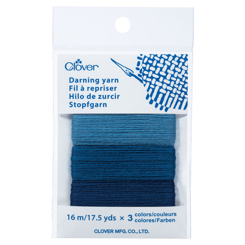 Clover Darning Yarn-Denim - 5A00324R-1H3SN - 051221779657