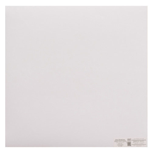 20 Pack - Core'dinations Glitter Silk Cardstock 12"X12"-Silver Mist - 377780