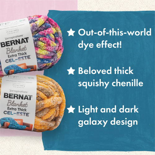 12 Pack - Bernat Blanket Extra Thick Cel-Este-Galactic - 5A002LQS-1GNFK