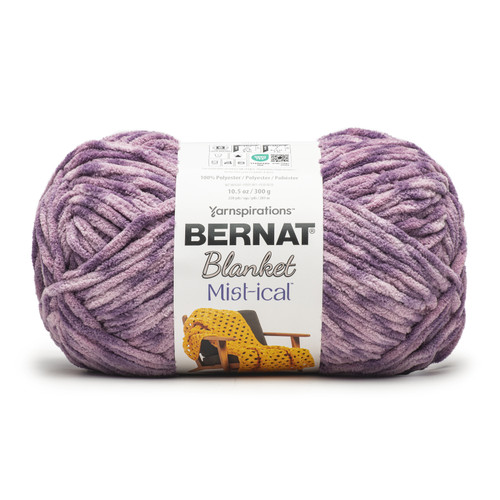 12 Pack - Bernat Blanket Mist-Ical Yarn 2 Pack-Purple Sky - 5A002LR8-1GNFD
