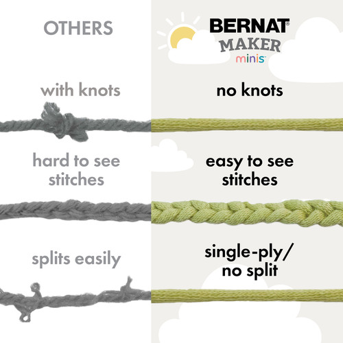 24 Pack - Bernat Maker Minis-Assorted Colors - 5A002LQK-1GND8