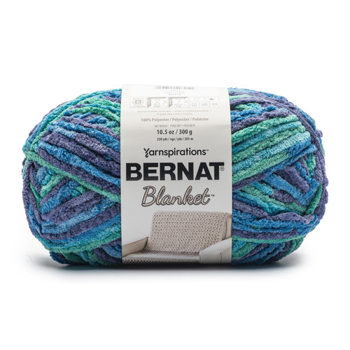 12 Pack - Bernat Blanket Big Ball Yarn 2/Pack-Ocean Shades - 5A00214C-1G4BJ 12 Pack - Bernat Blanket Big Ball Yarn 2/Pack-Ocean Shades - 5A00214C-1G4BJ