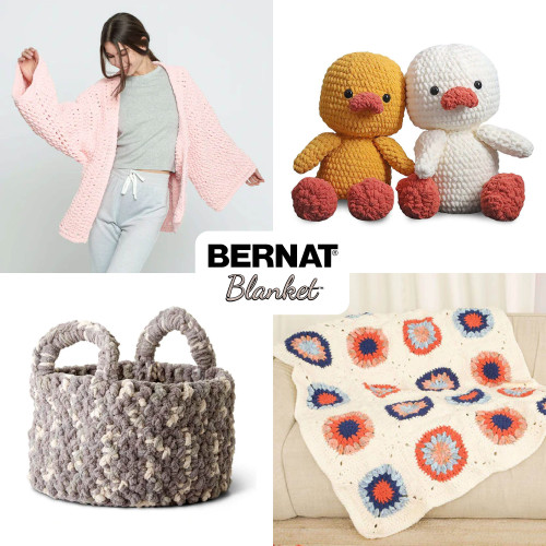 12 Pack - Bernat Blanket Big Ball Yarn 2/Pack-Beach Foam - 5A00214Y-1G4BL