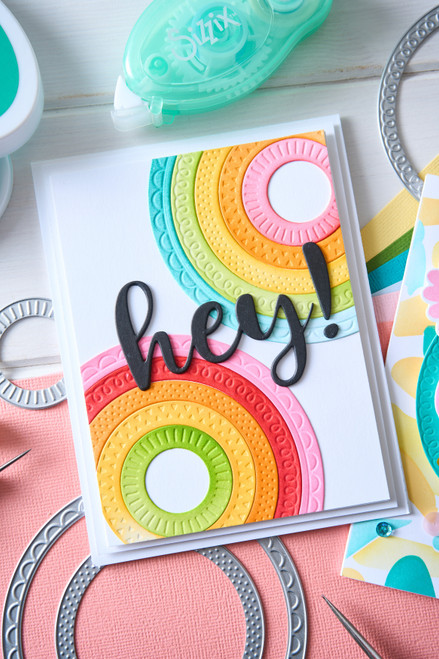 Sizzix Thinlits Die Set By Catherine Pooler 6/Pkg-Border Party Circles - 5A00323C-1H3RV Sizzix Thinlits Die Set By Catherine Pooler 6/Pkg-Border Party Circles - 5A00323C-1H3RV