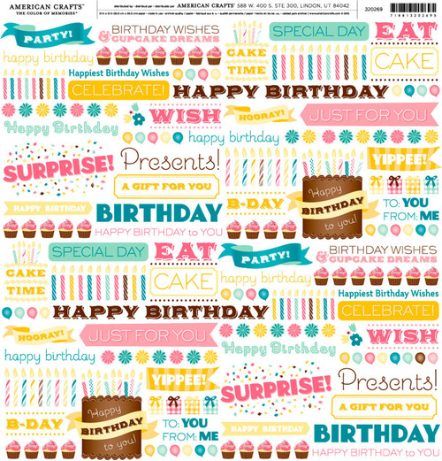 25 Pack - American Crafts Brands Holidays & Events Cardstock 12"X12"-Confetti-Peanut Butter Benny - HEPP-20269 - 718813202695 25 Pack - American Crafts Brands Holidays & Events Cardstock 12"X12"-Confetti-Peanut Butter Benny - HEPP-20269 - 718813202695