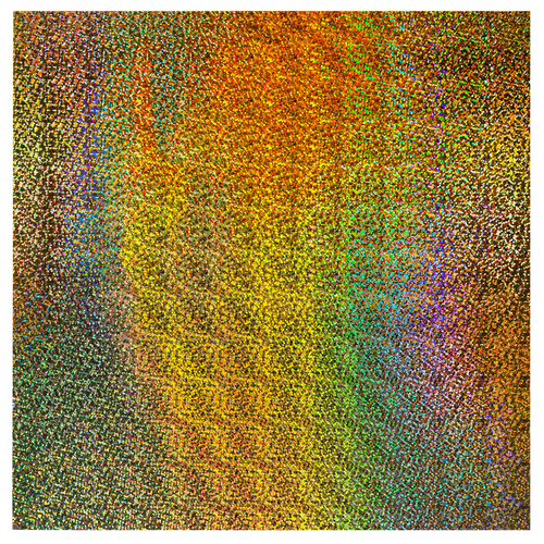 12 Pack - American Crafts Single-Sided Specialty Cardstock 12"X12"-Gold Holographic Sparkles - AMPSP-41504 - 718813415040