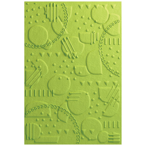 Sizzix 3D Textured Embossing Folder By Catherine Pooler-On The Spot - 5A00322M-1H3QZ - 630454292951