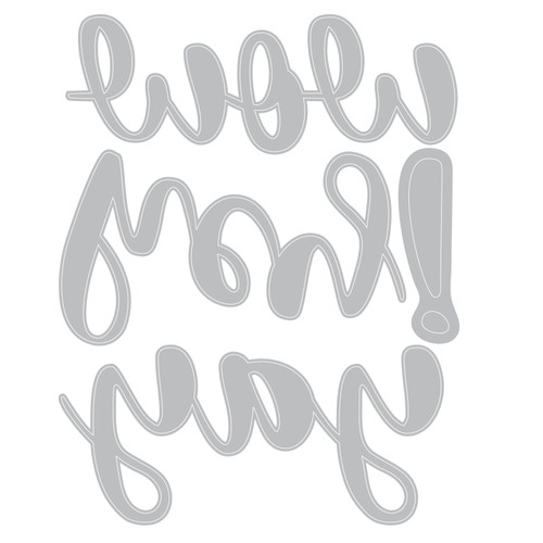 Sizzix Thinlits Die Set By Catherine Pooler 4/Pkg-Exclamation Word - 5A00322J-1H3R1 Sizzix Thinlits Die Set By Catherine Pooler 4/Pkg-Exclamation Word - 5A00322J-1H3R1