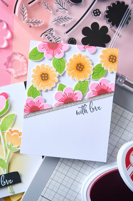 Sizzix Clear Stamp Set By Catherine Pooler 22/Pkg-Whimsy Bloom #1 - 5A00322F-1H3RL Sizzix Clear Stamp Set By Catherine Pooler 22/Pkg-Whimsy Bloom #1 - 5A00322F-1H3RL